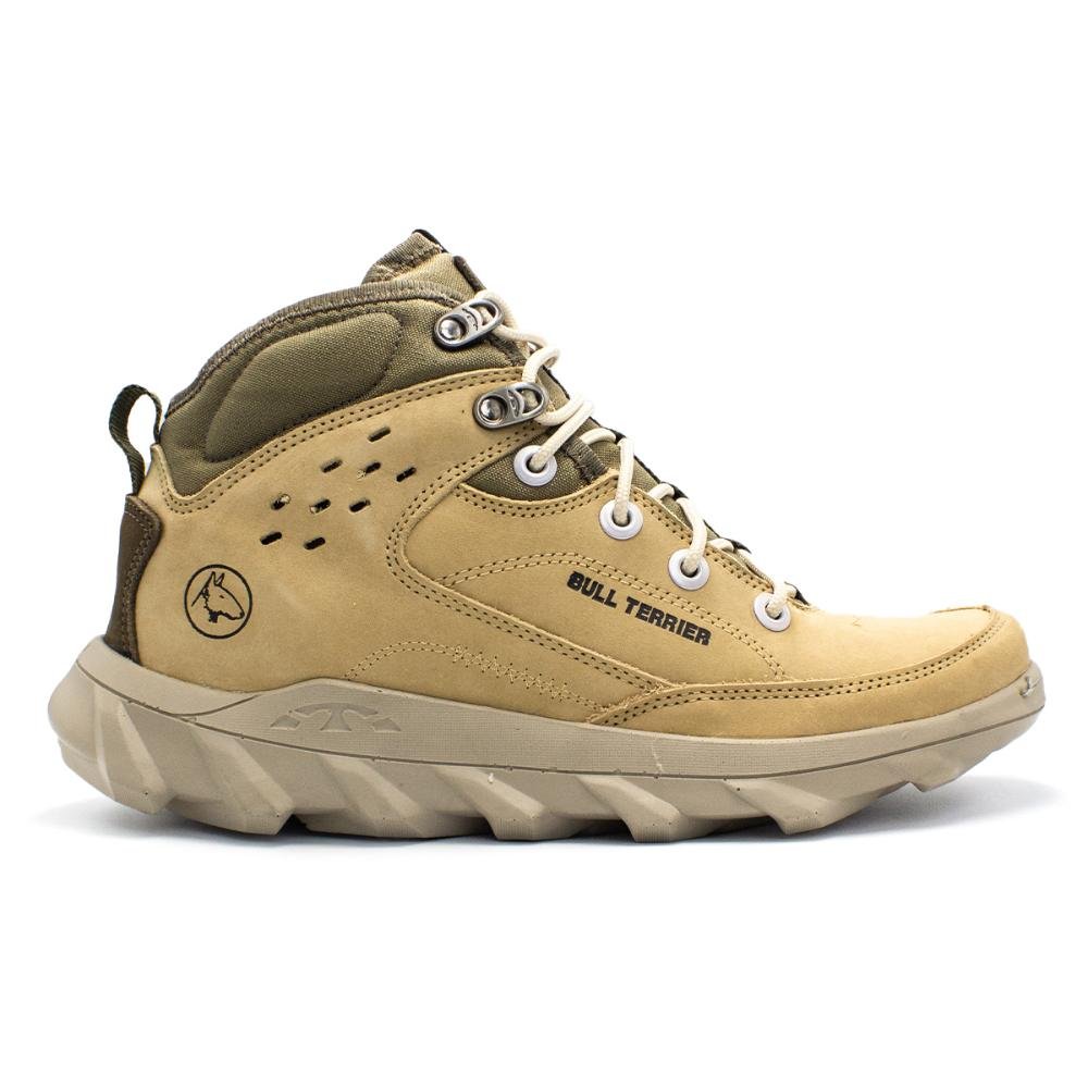 Bota Bull Terrier Masculina Cargo Aventura Bege