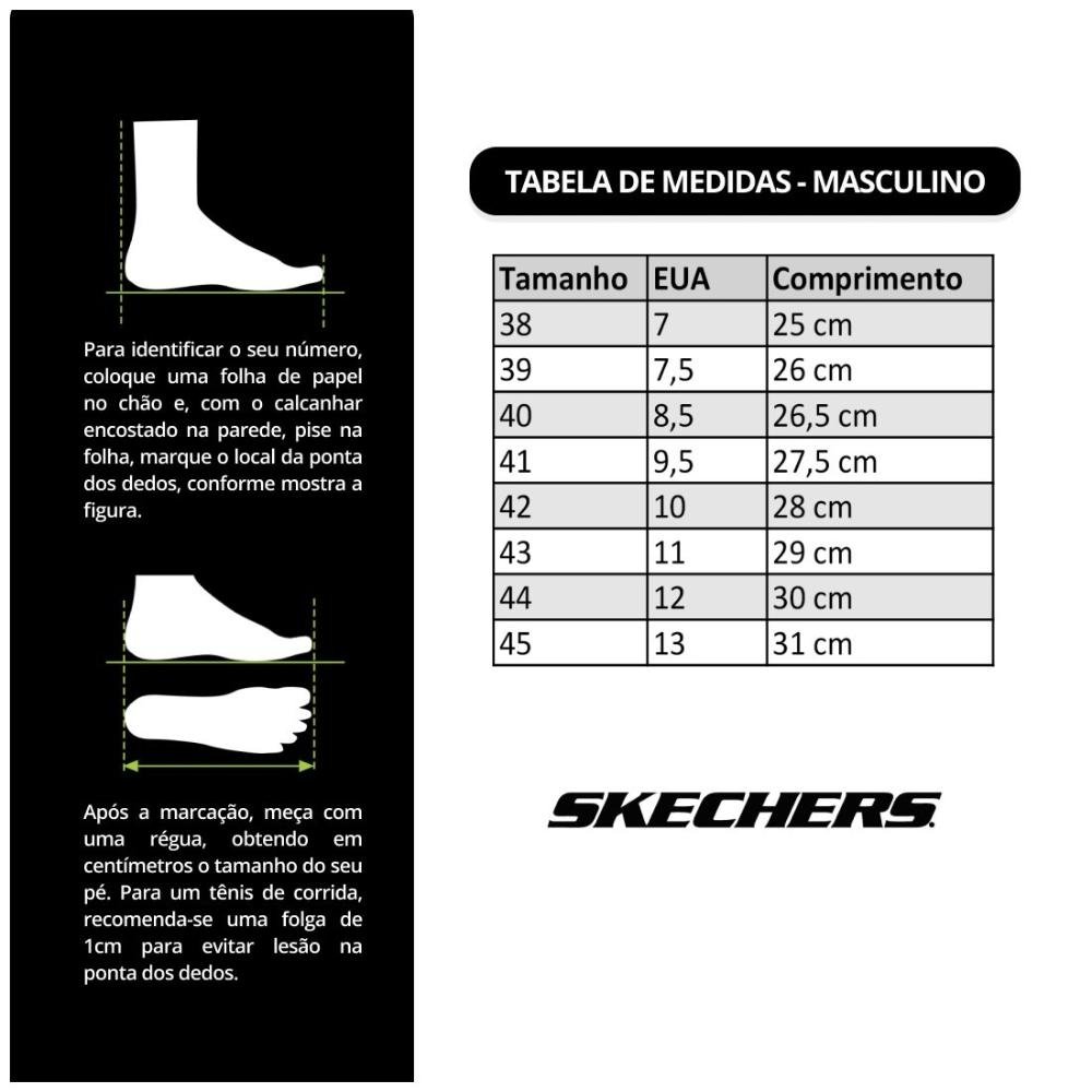 Tênis Skechers Masculino Skech-Lite Pro - Ledger Treino Multicores 6