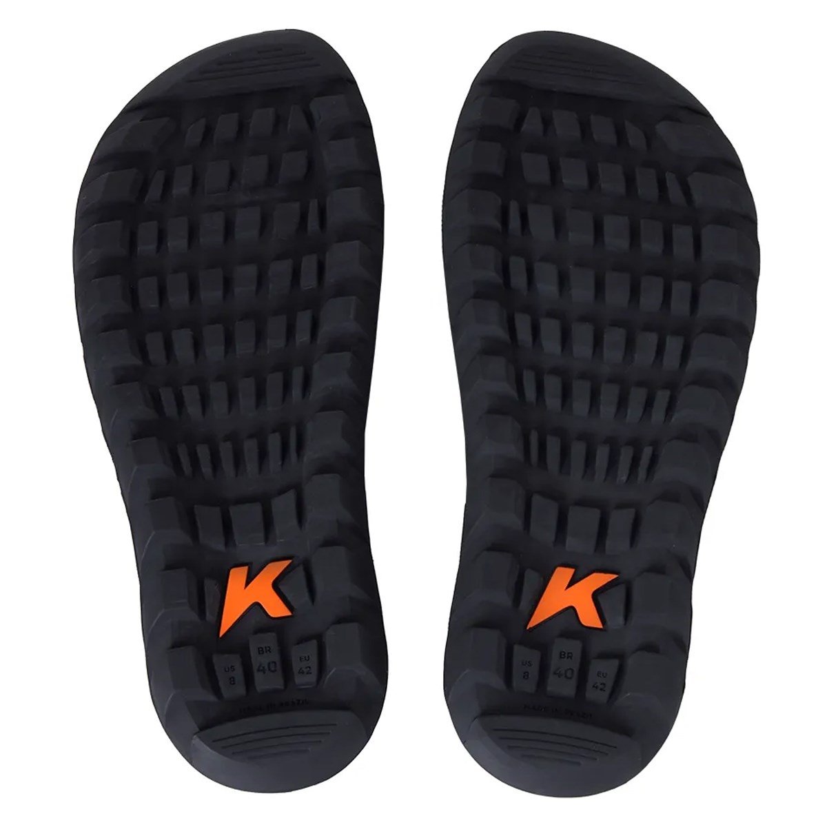 Sandália Kenner Masculina Megah L7 Preto e Dourado 5