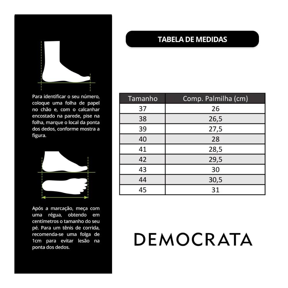 Tênis De Couro Democrata Masculino Denim Brad Ultra Light 527101 Bege 5