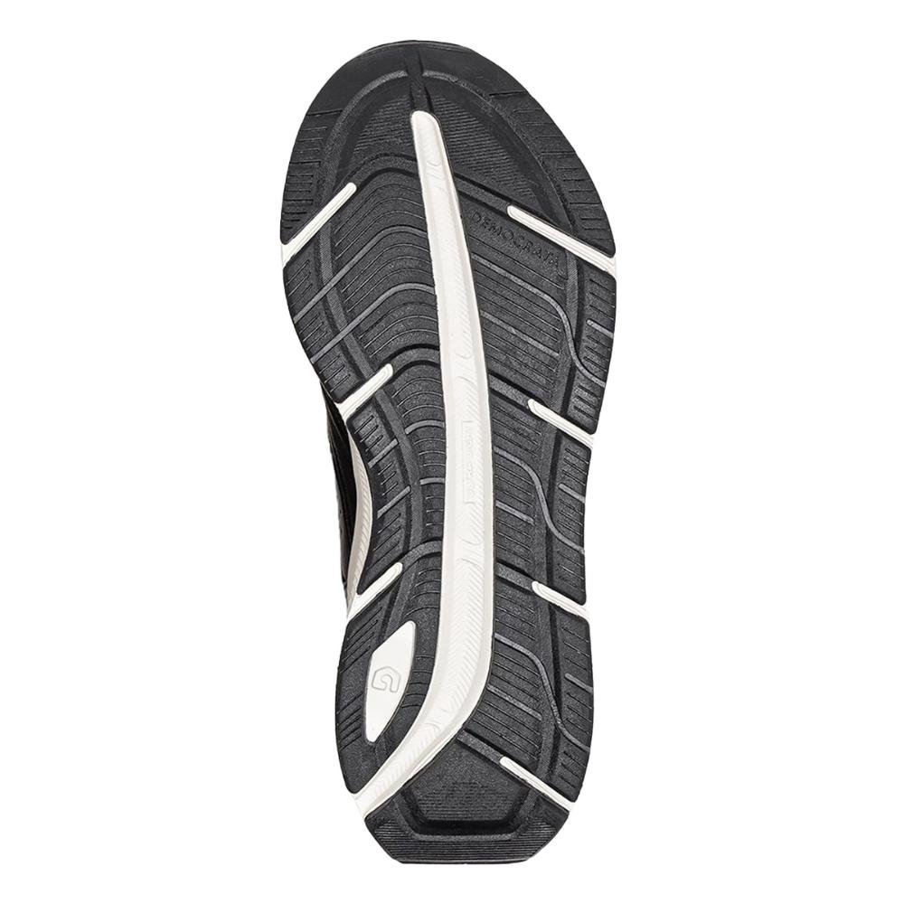 Tênis De Couro Democrata Masculino Denim Brad Ultra Light 527101 Preto 4