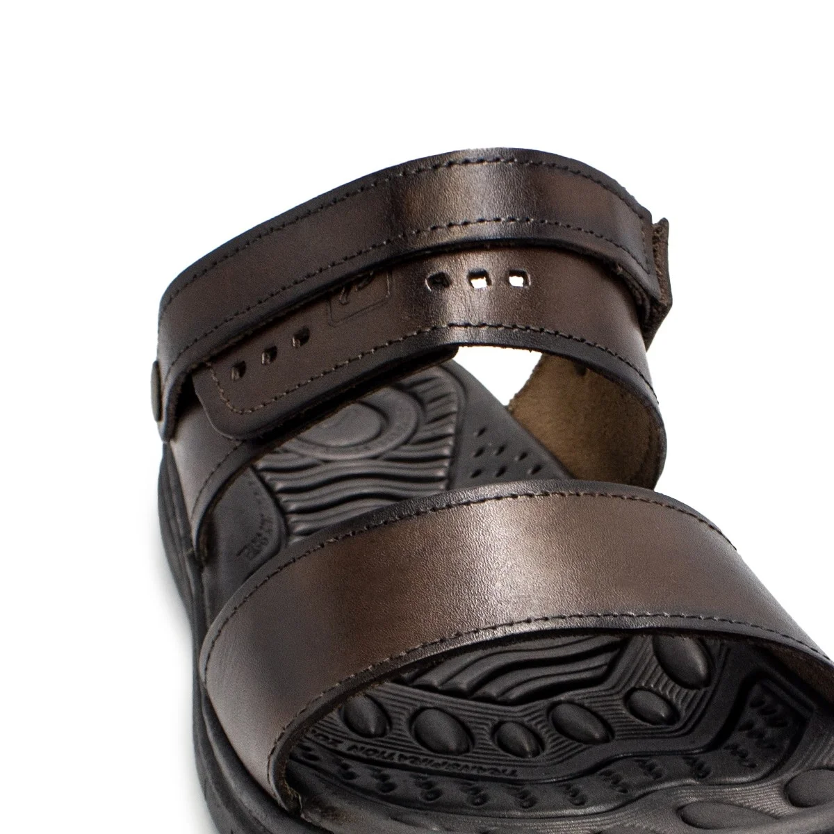 Sandália Pegada Masculina Couro 2 em 1 134203 Marrom 4