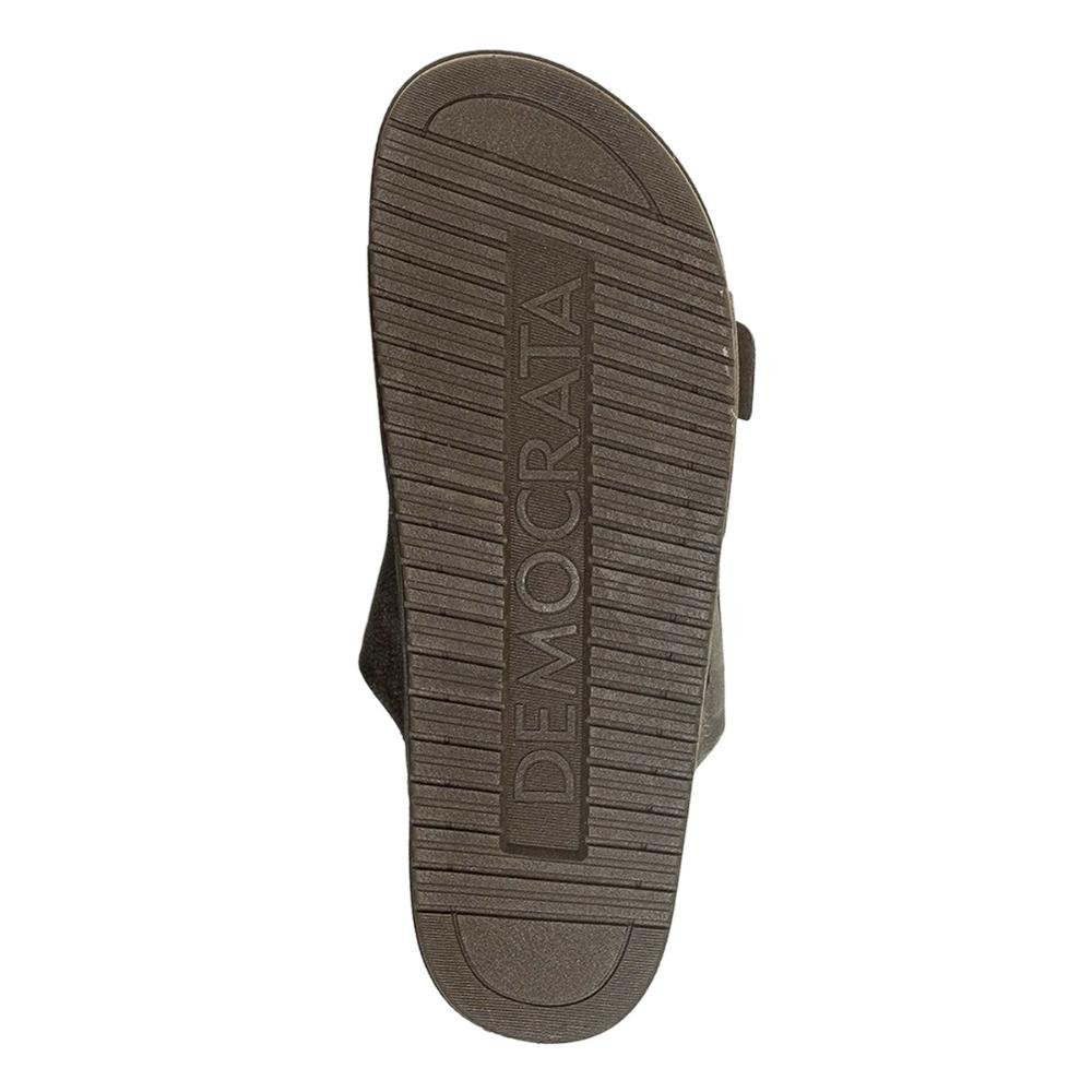 Sandália de Couro Democrata Masculina Easy Weekend 514101 4