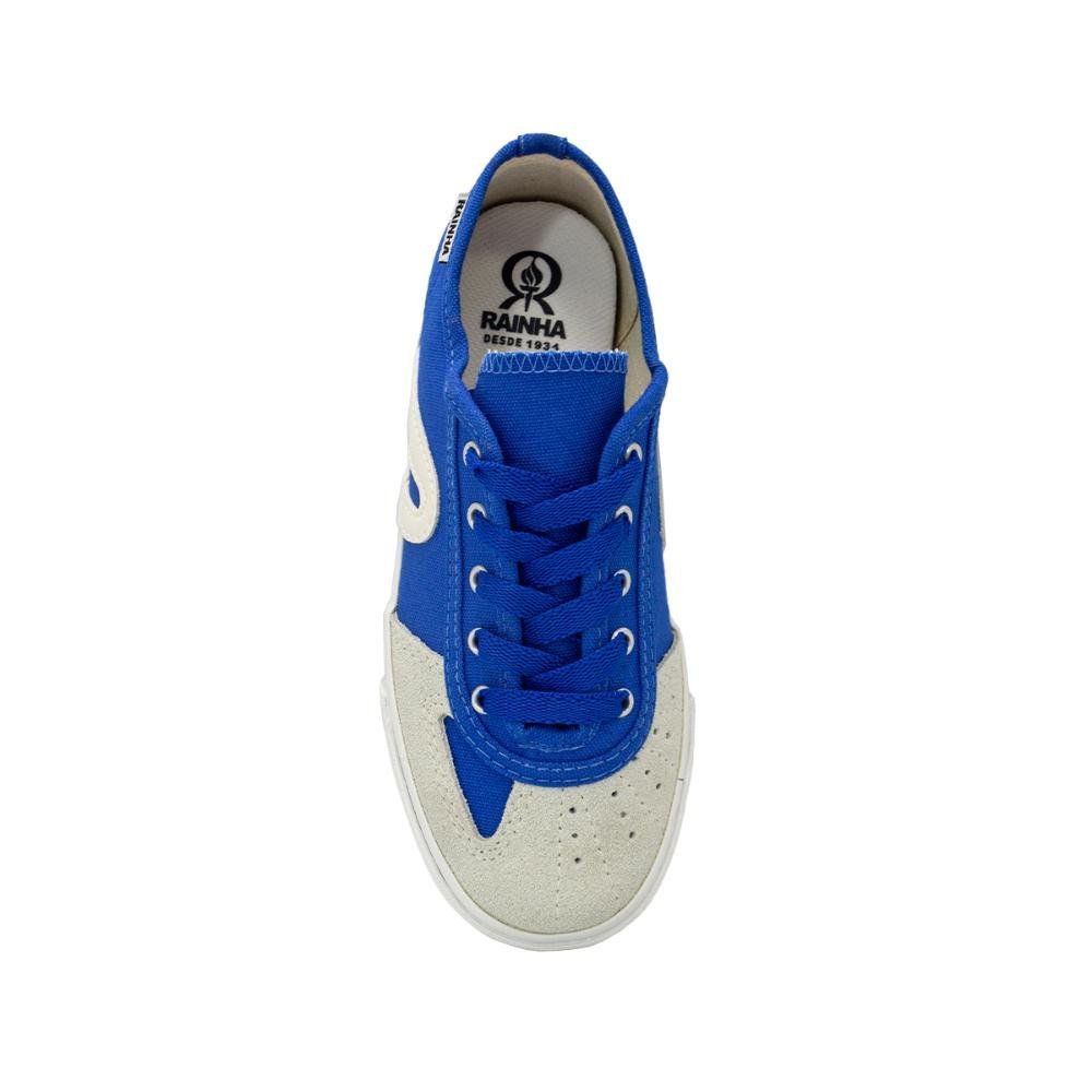 Tênis Rainha Unissex VL 2500 Jr Casual Azul/Branco 3