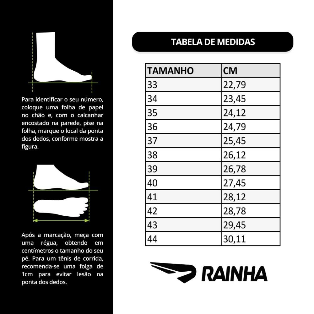 Tênis Rainha Unissex VL 2500 Jr Casual Azul/Branco 6