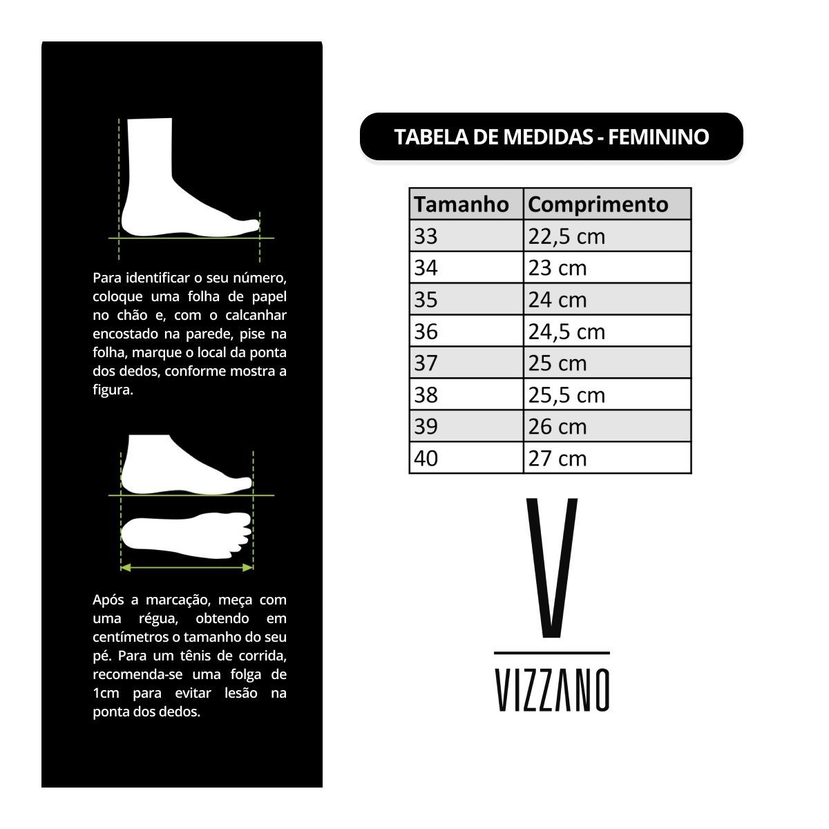 Scarpin Vizzano Feminino Slingback Tiras e Fivelas Salto Médio 1122 Preto 6