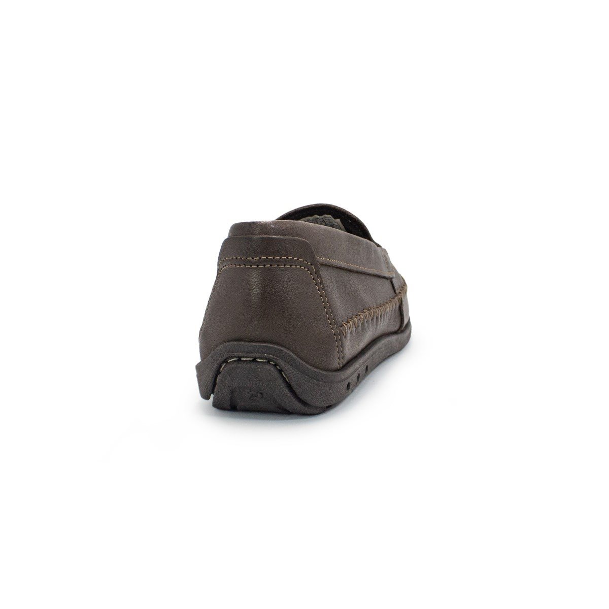 Mocassim Pegada Masculino em Couro 141601 Marrom 4