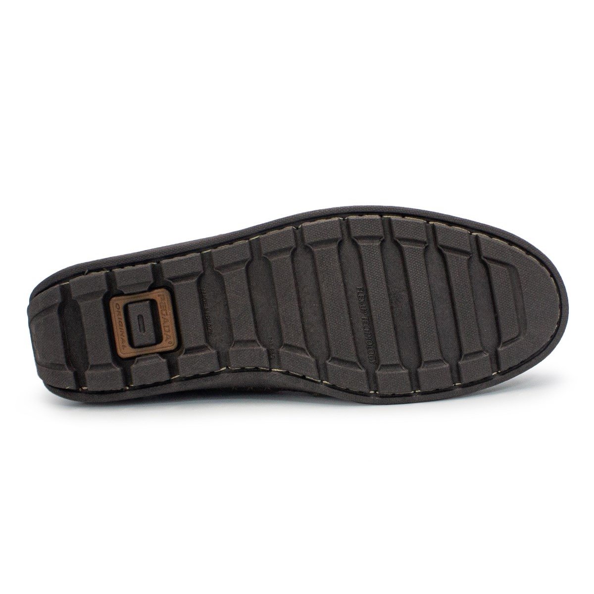 Mocassim Pegada Masculino em Couro 141601 Marrom 5