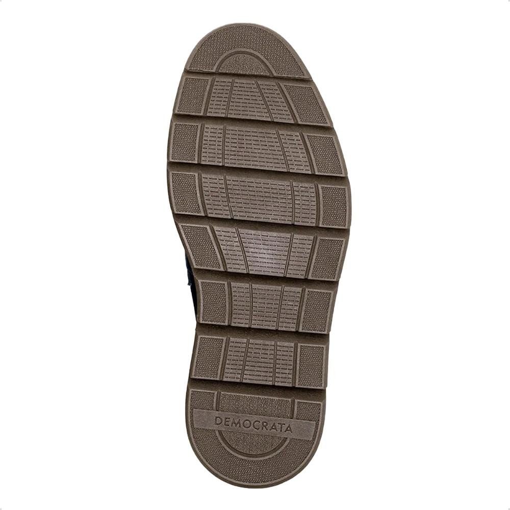 Sapato Social De Couro Democrata Metropolitan Jeff 604103 Marrom Claro 4