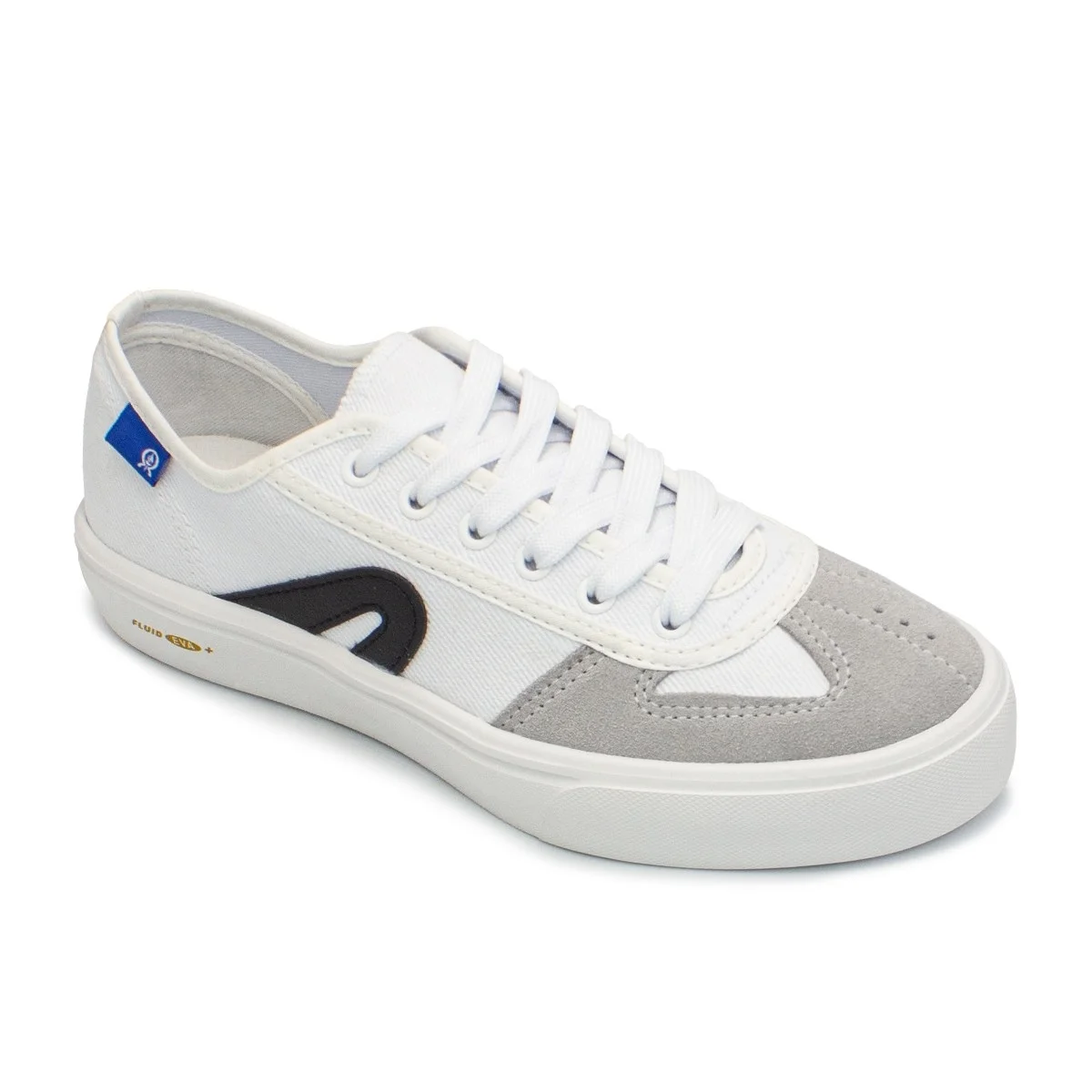 Tênis Rainha Unissex VL 2500 Comfort Branco/Preto 2