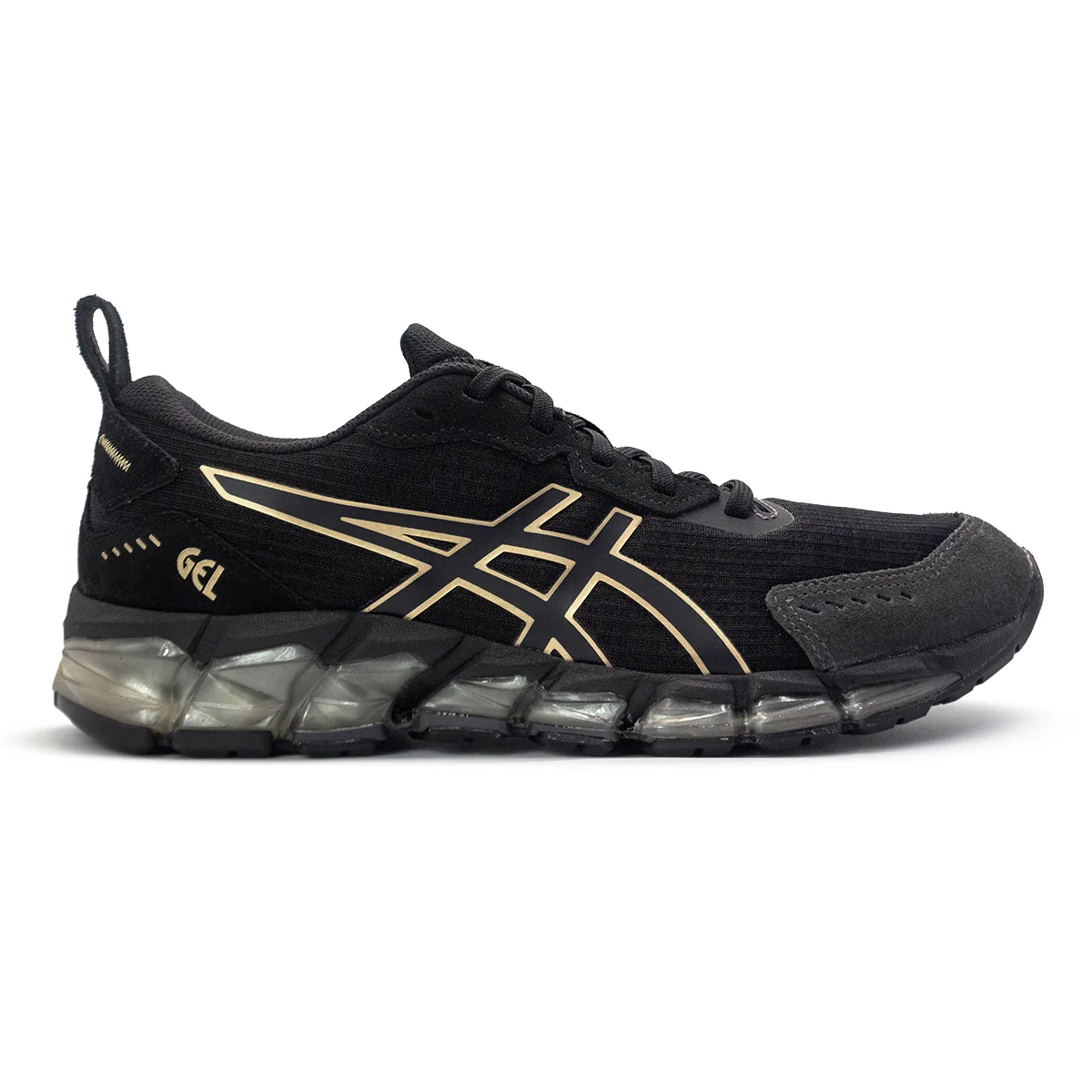 ASICS GEL-QUANTUM 360 ブラック/ゴールド Tênis Asics Feminino Gel-Quantum 360 CTW Corrida Preto/Dourado