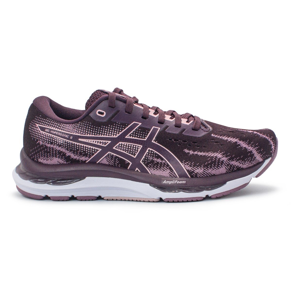 Tênis Asics Feminino Gel-Hypersonic 5 Corrida Roxo