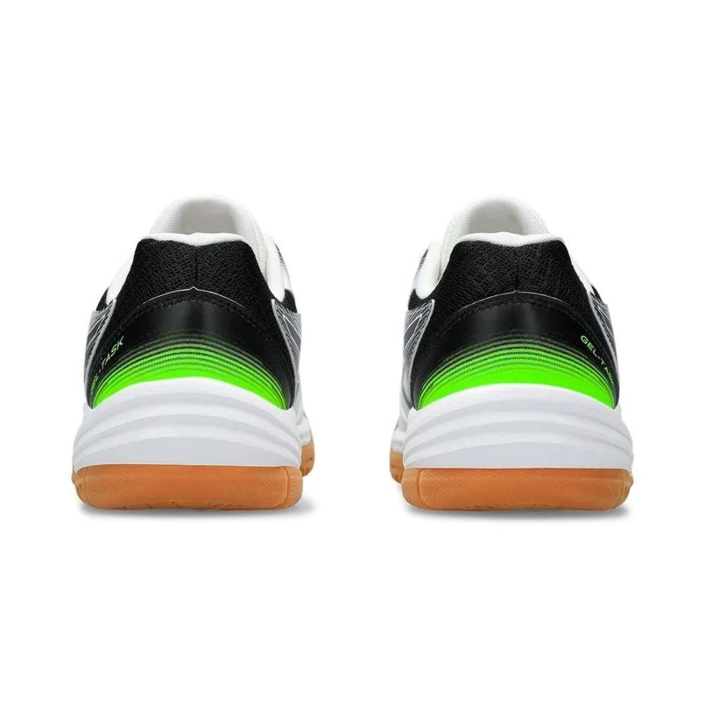 Tênis Asics Masculino Gel-Task 3 Quadra Branco/Verde 4