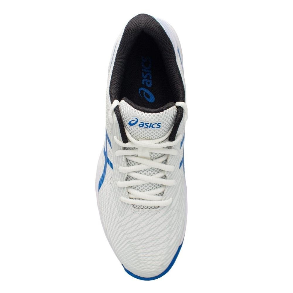 Tênis Asics Masculino Gel-Game 9 Quadra Branco/Azul 3