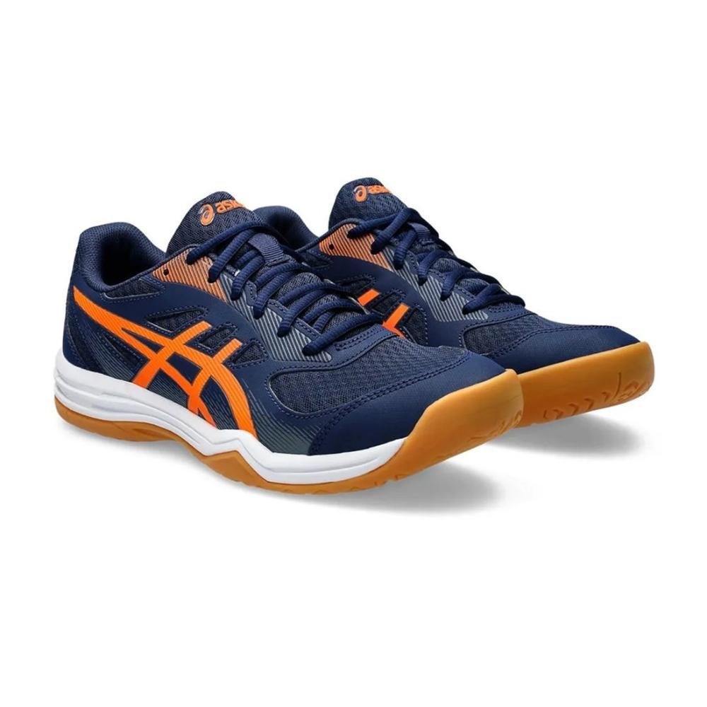 TÊNIS ASICS MASCULINO UPCOURT 5 Azul/Laranja 2
