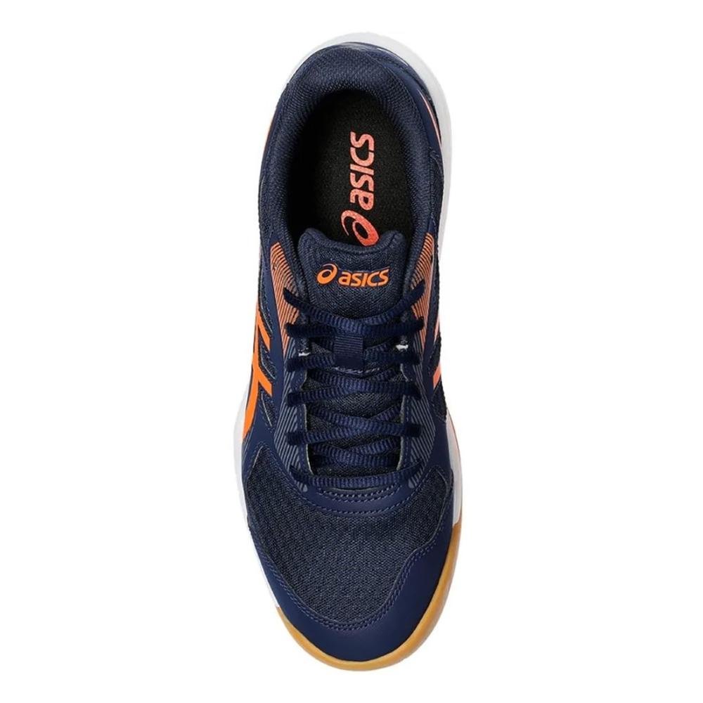 TÊNIS ASICS MASCULINO UPCOURT 5 Azul/Laranja 3