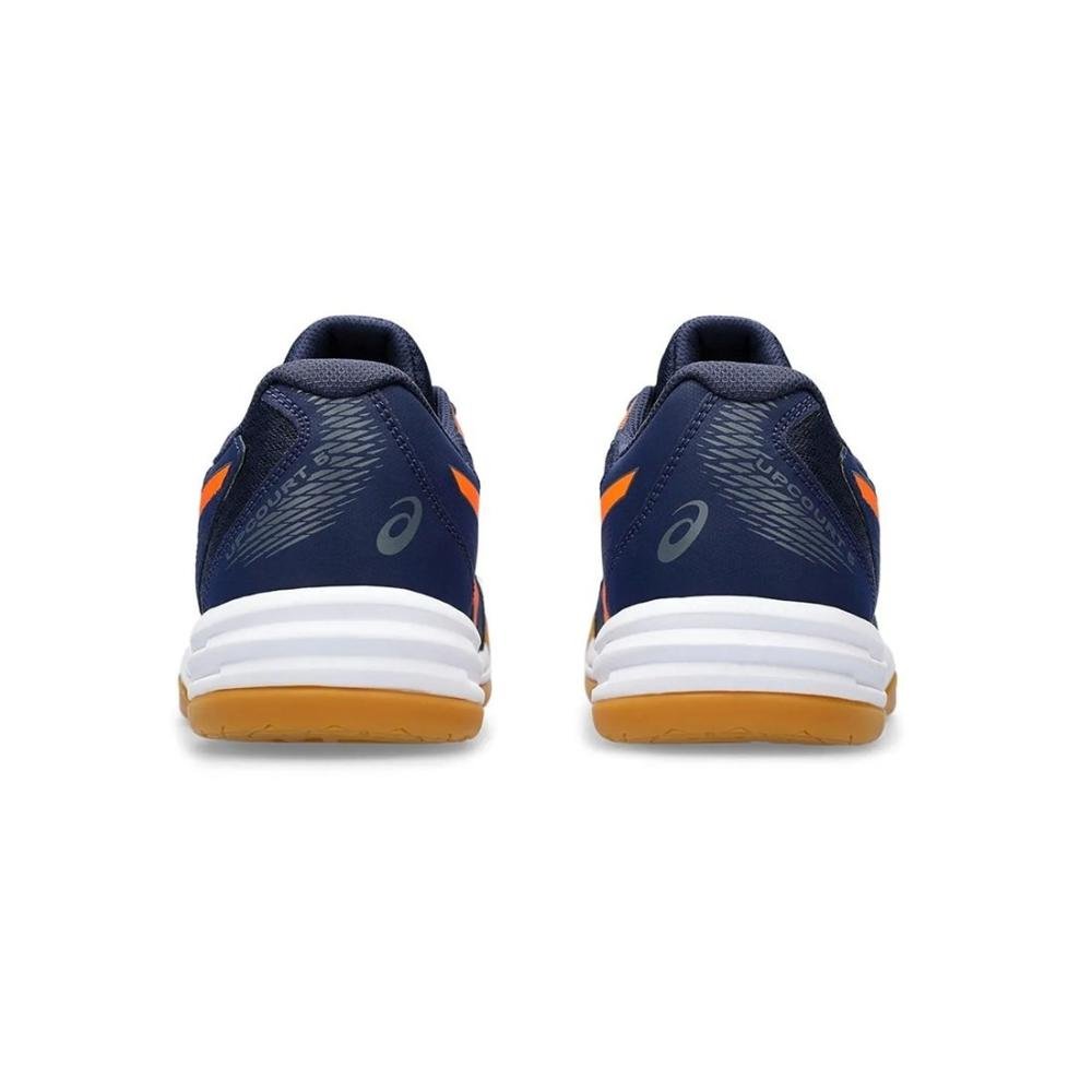 TÊNIS ASICS MASCULINO UPCOURT 5 Azul/Laranja 4