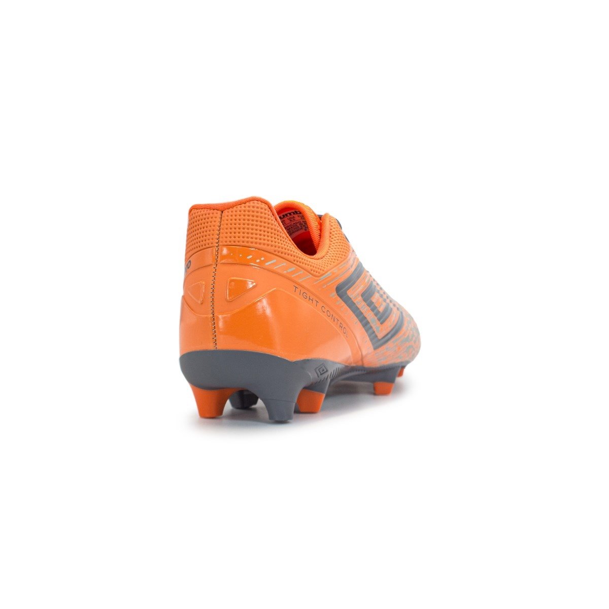 Chuteira Campo Umbro Gravity Cinza/Laranja 3