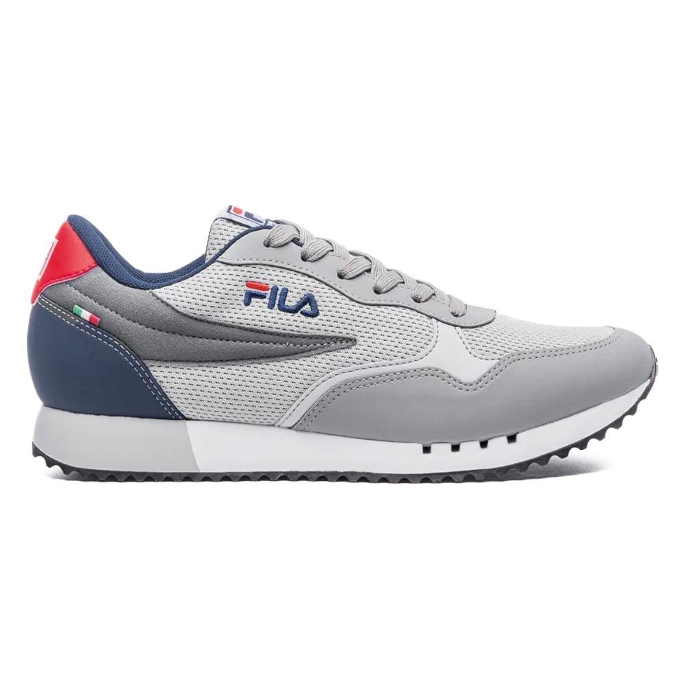 Tênis Fila Masculino Euro Jogger Sport II Cinza/Azul 1