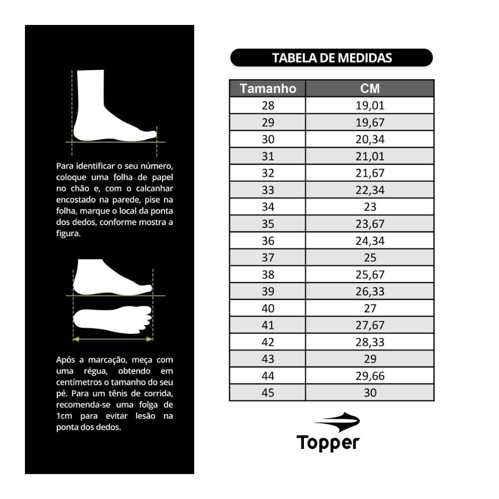 Chuteira Campo Topper Boleiro V Preto 6
