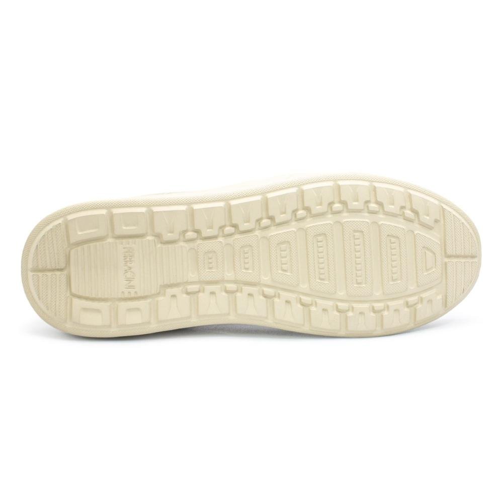 Tênis de Couro Ferracini Masculino Sense 7783 Bege 5