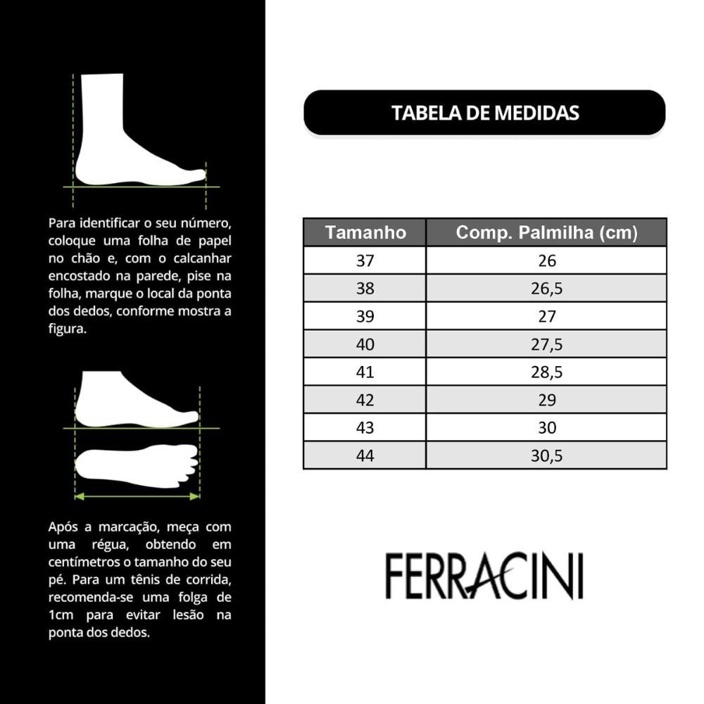 Tênis de Couro Ferracini Masculino Sense 7783 Bege 6