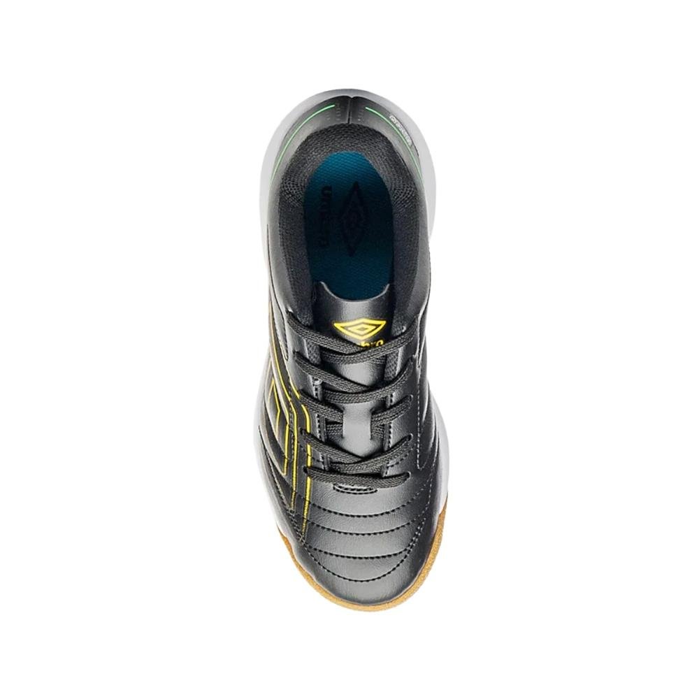 Chuteira Futsal Umbro Br Futsal Jr Preto/Amarelo 3
