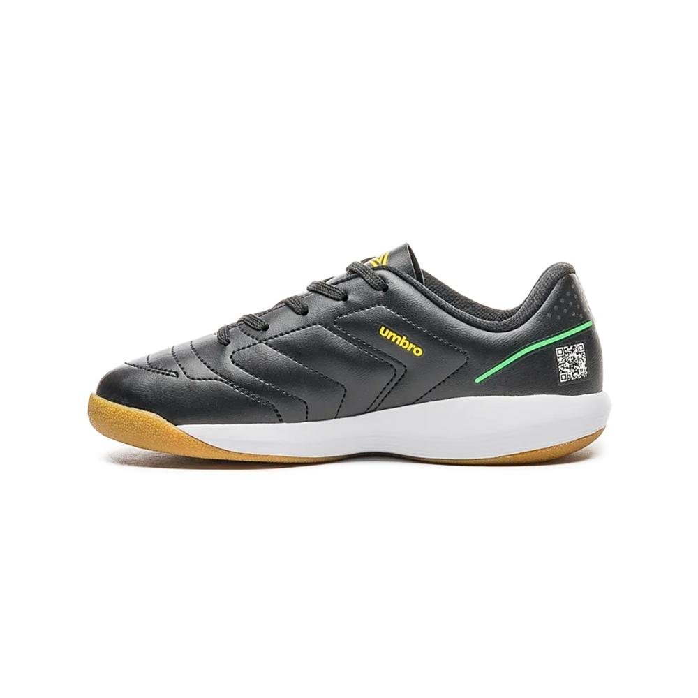 Chuteira Futsal Umbro Br Futsal Jr Preto/Amarelo 4