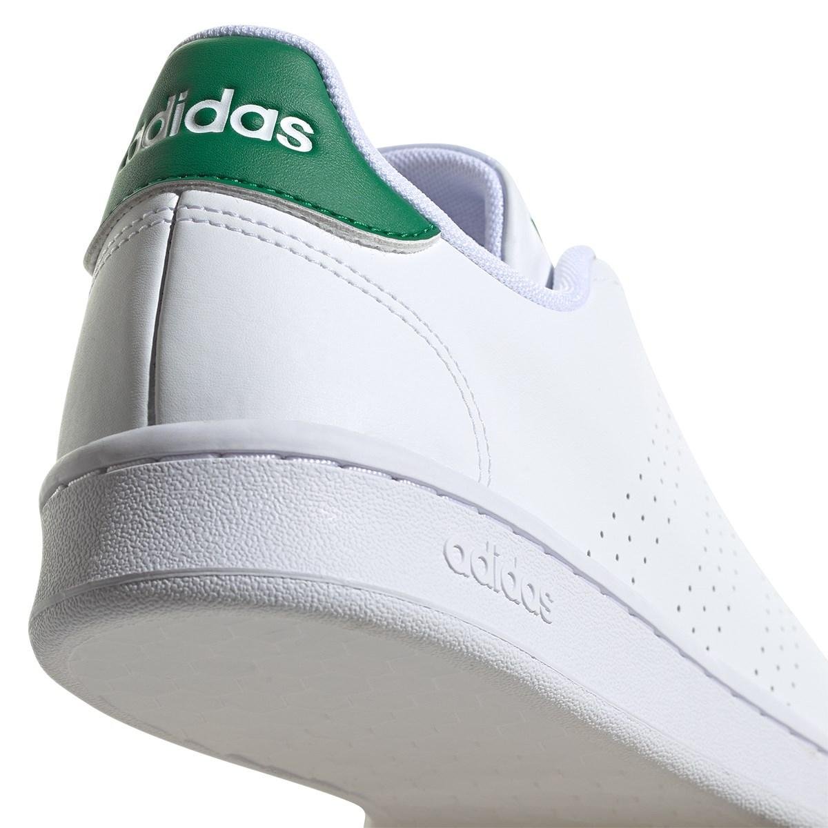 TÊNIS ADIDAS MASCULINO ADVANTAGE Branco/Verde 5