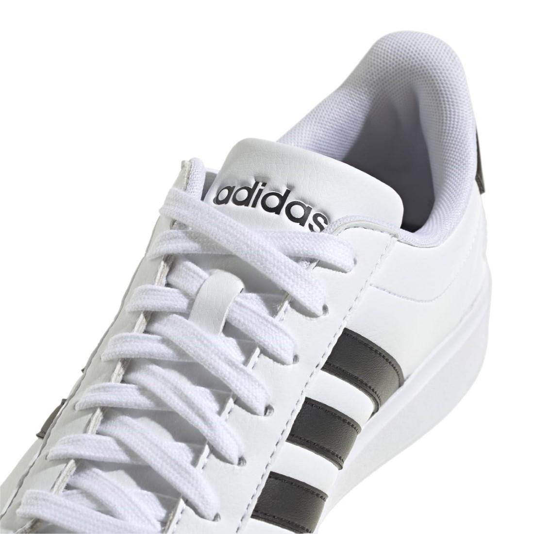 TÊNIS ADIDAS GRAND COURT 2.0 Branco/Preto 6