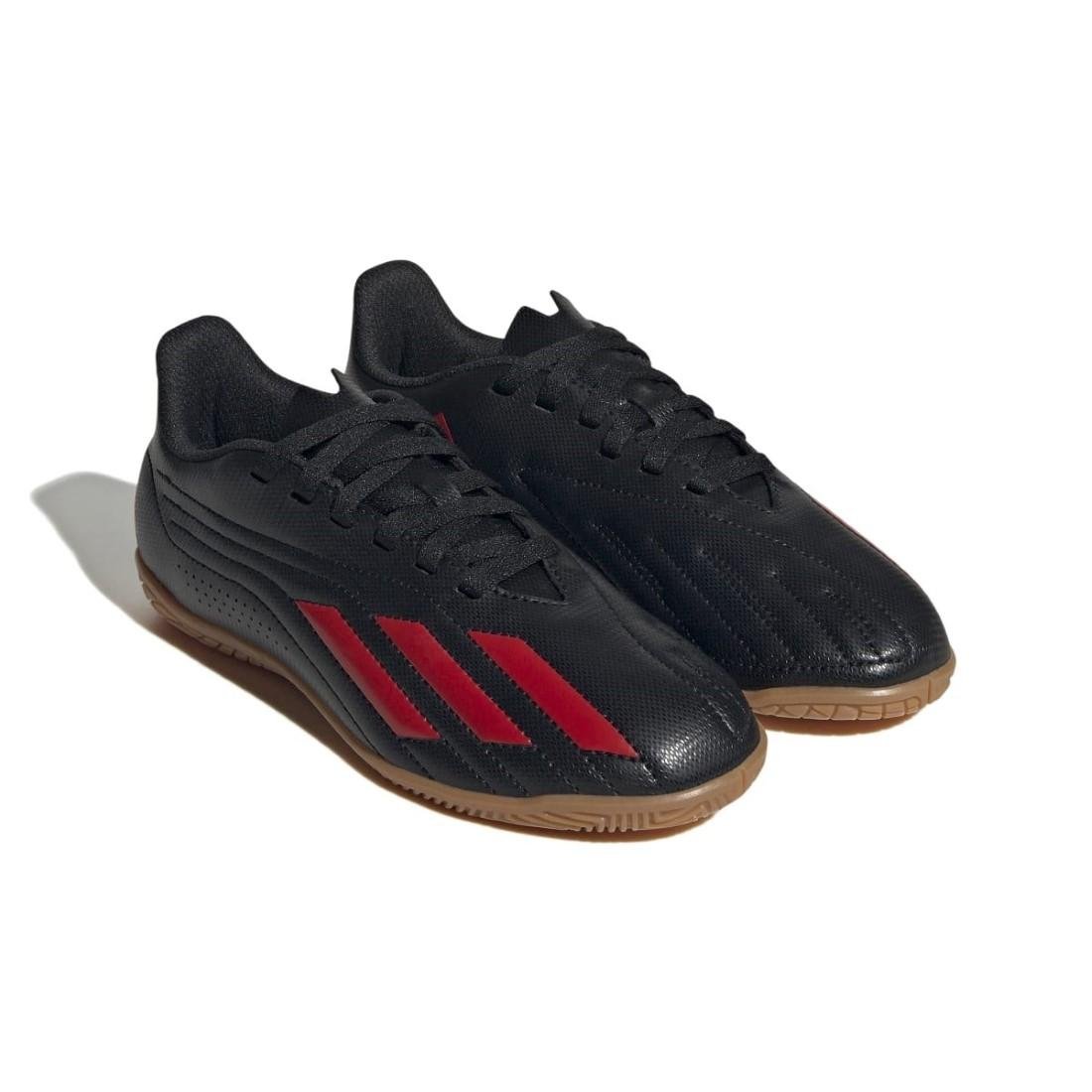 CHUTEIRA FUTSAL ADIDAS DEPORTIVO II SALAO JR Preto/Vermelho 2