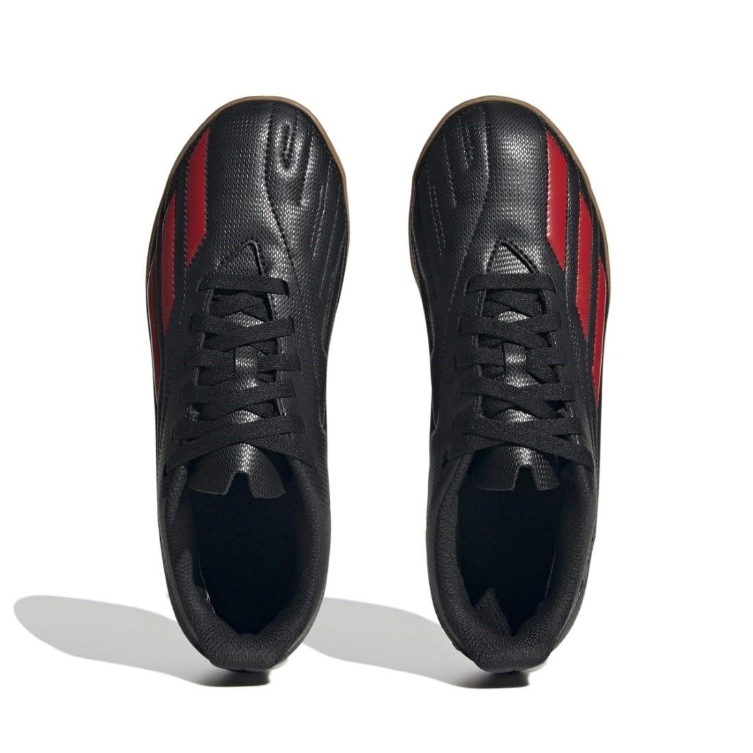 CHUTEIRA FUTSAL ADIDAS DEPORTIVO II SALAO JR Preto/Vermelho 3