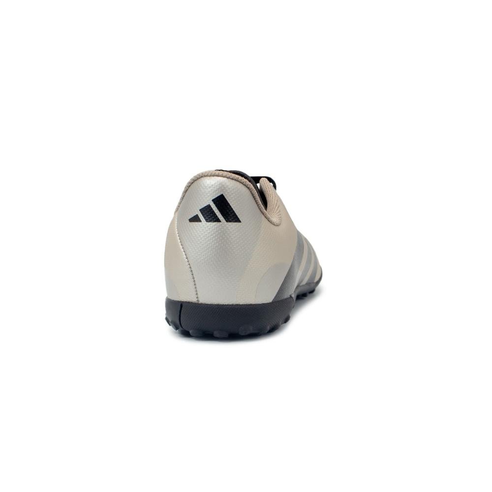 Chuteira Society Adidas Predator Essentials 24.5 Jr Prata/Preto 4