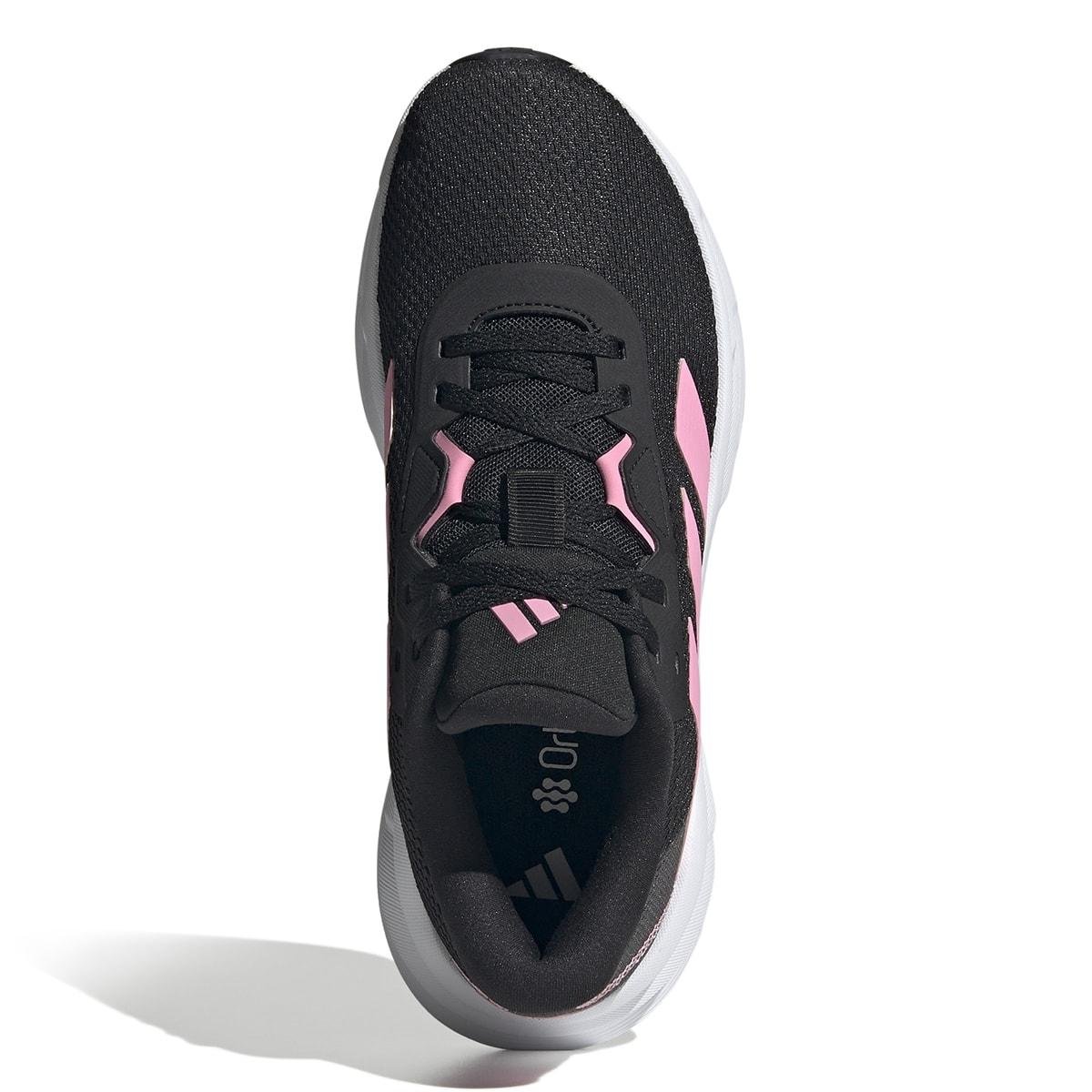Tênis Adidas Feminino Galaxy 7 Preto/Rosa 3