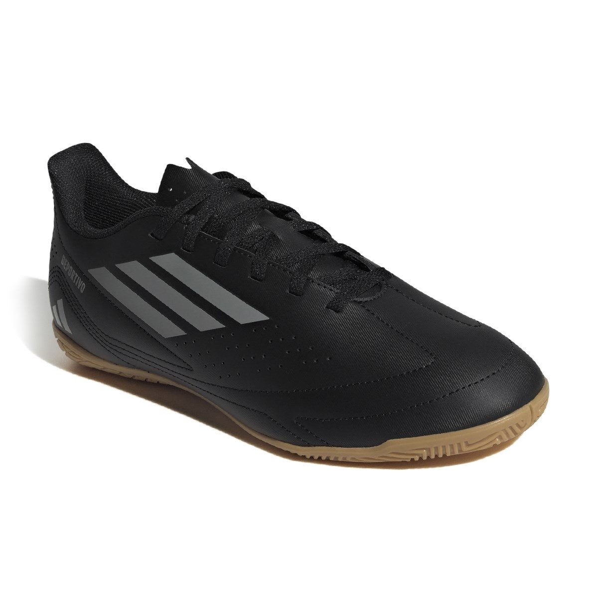 Chuteira Futsal Adidas Masculina Deportivo III Preto/Cinza 2