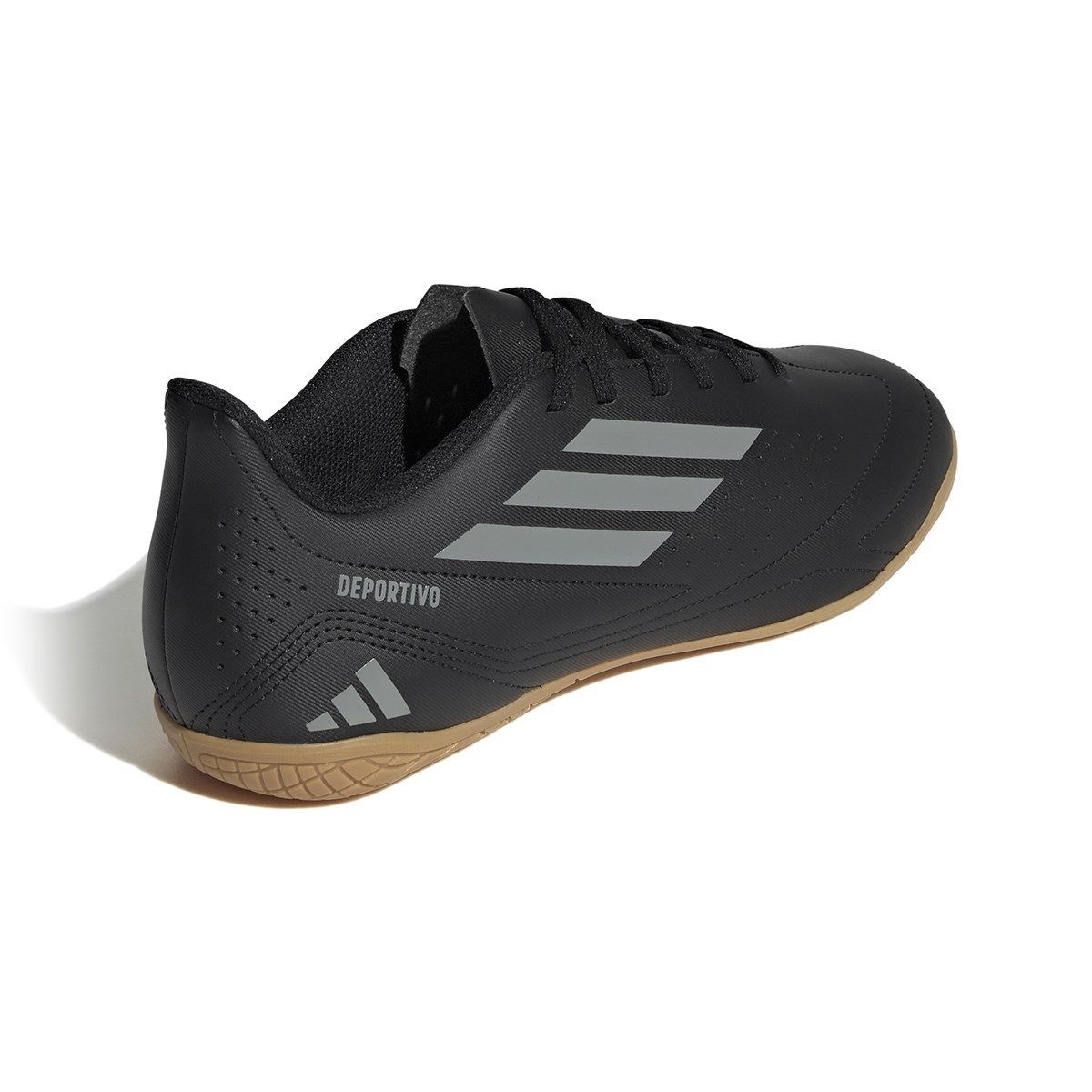 Chuteira Futsal Adidas Masculina Deportivo III Preto/Cinza 4