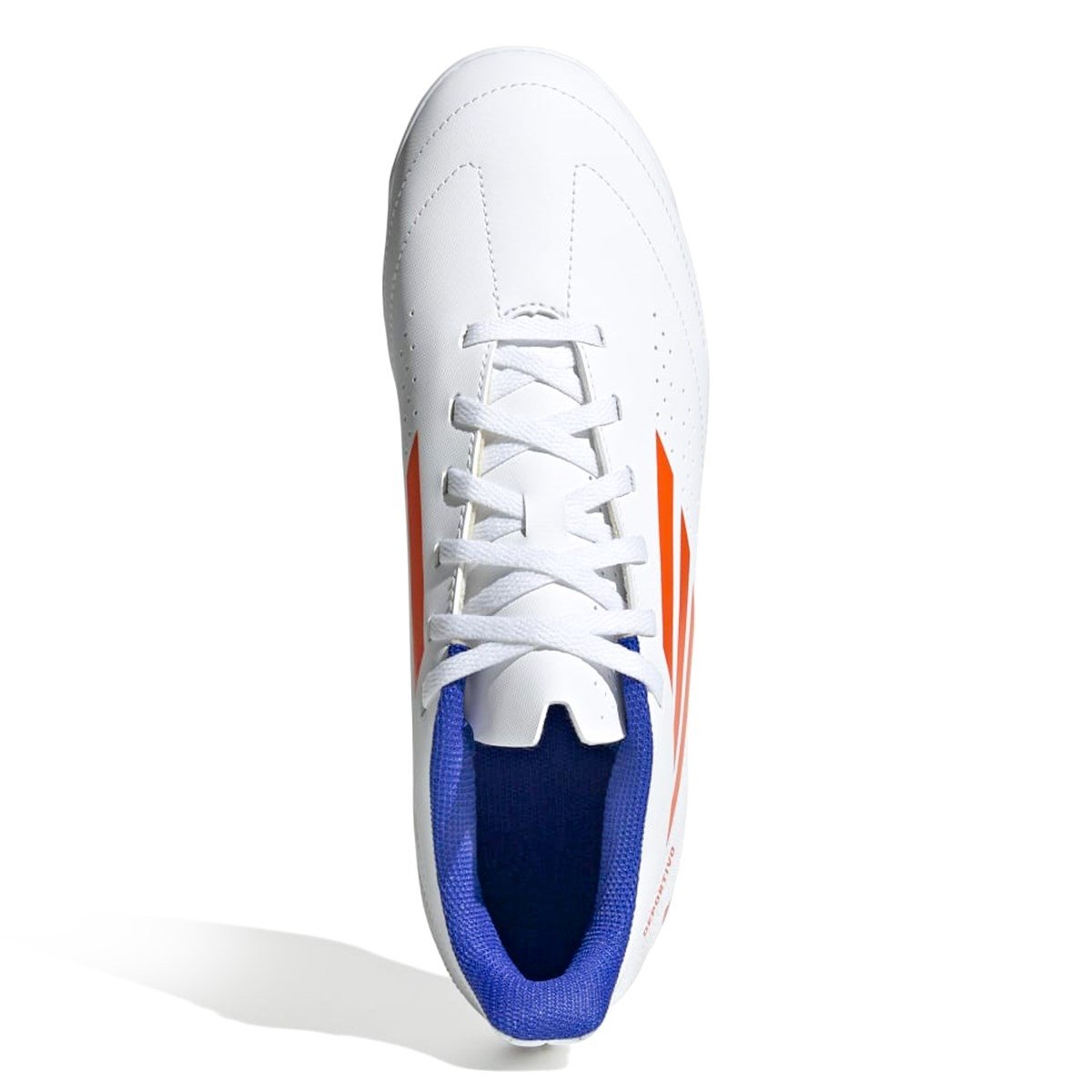 Chuteira Futsal Adidas Masculina Deportivo III Branco/Laranja 3