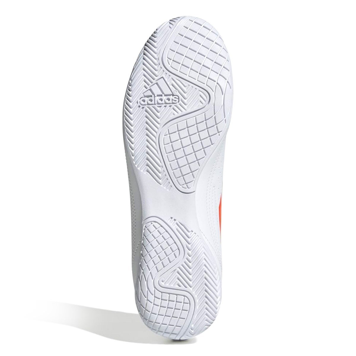 Chuteira Futsal Adidas Masculina Deportivo III Branco/Laranja 5
