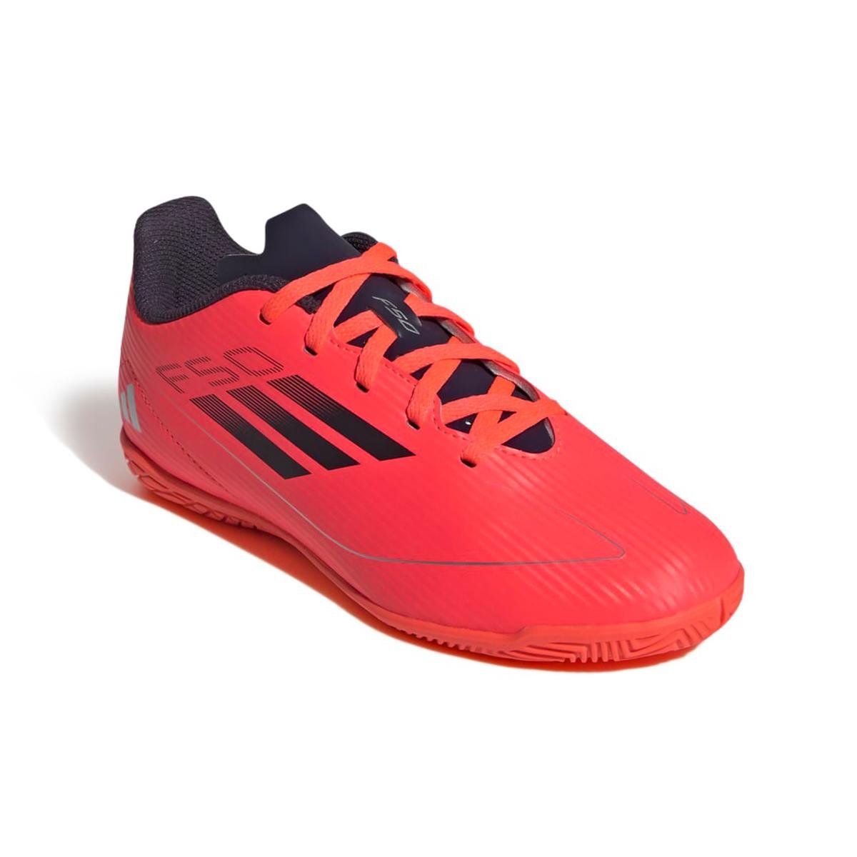 Chuteira Futsal Adidas F50 Club Jr Laranja 2