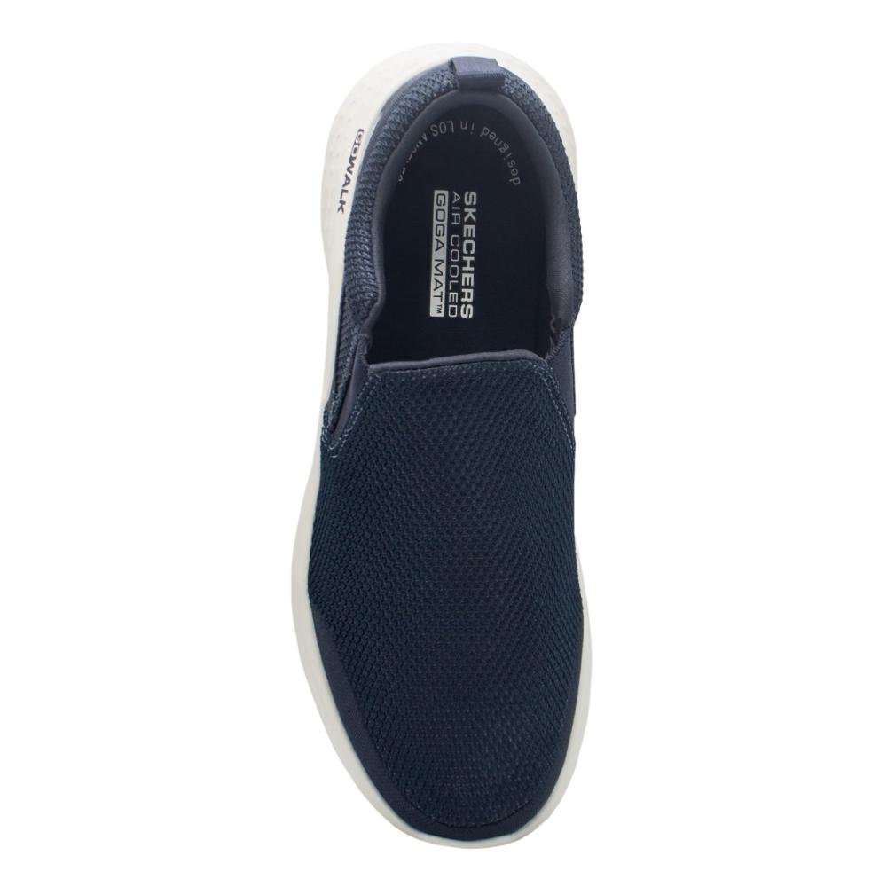 Tênis Skechers Masculino Go Walk Flex-Impeccable II Azul 3