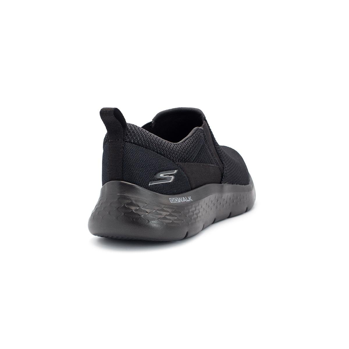 Tênis Skechers Masculino Go Walk Flex-Impeccable II Preto 4