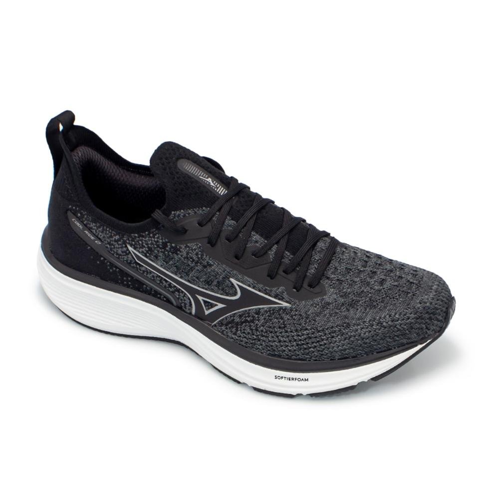 Tênis Mizuno Masculino Cool Ride 2 Corrida Cinza/Preto 2