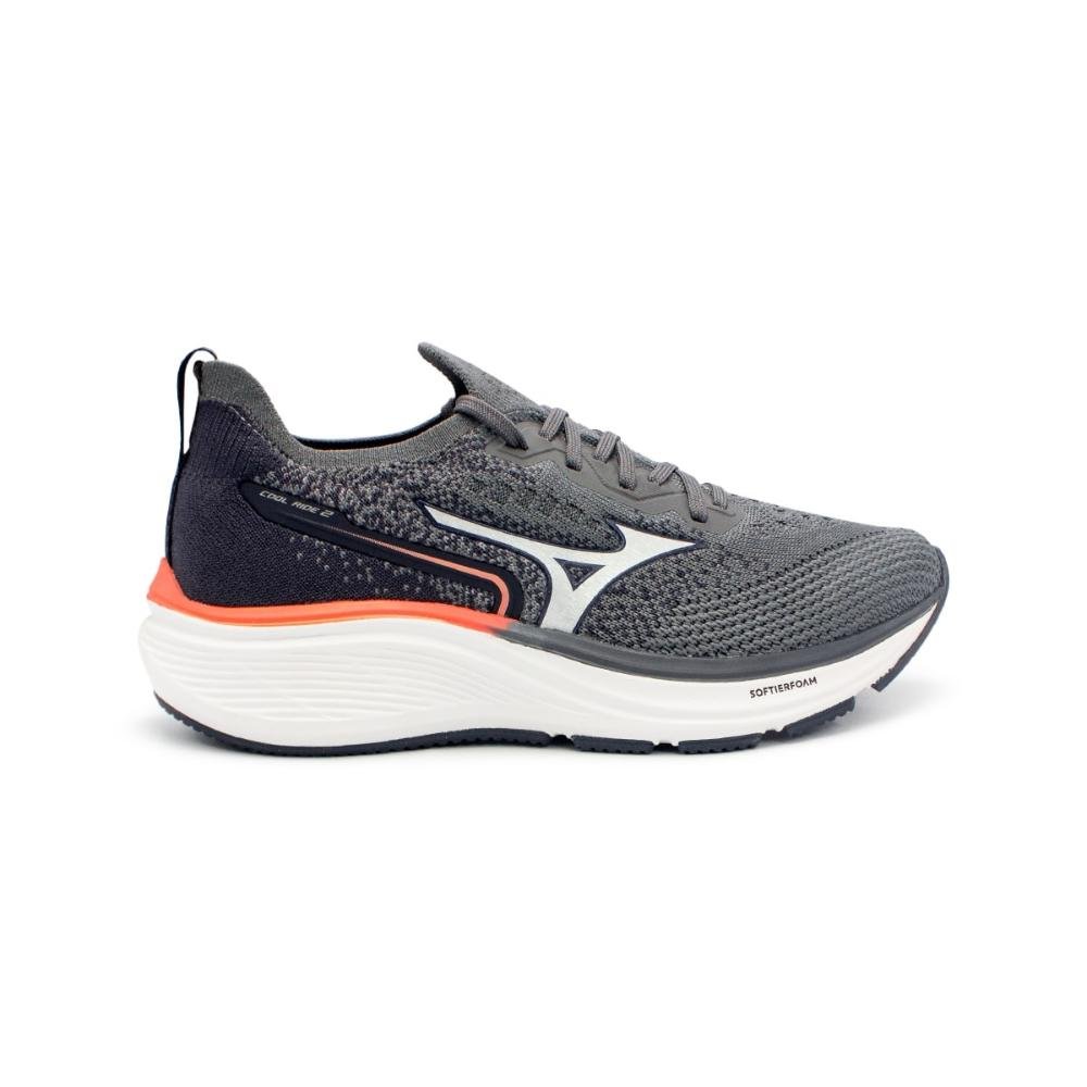 Tênis Mizuno Cool Ride 2 Corrida Junior Cinza/Azul 1