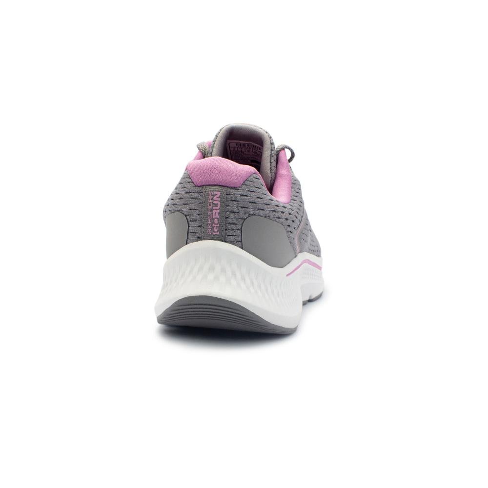 Tênis Skechers Feminino Go Run Consistent 2.0 Corrida Cinza/Rosa 4