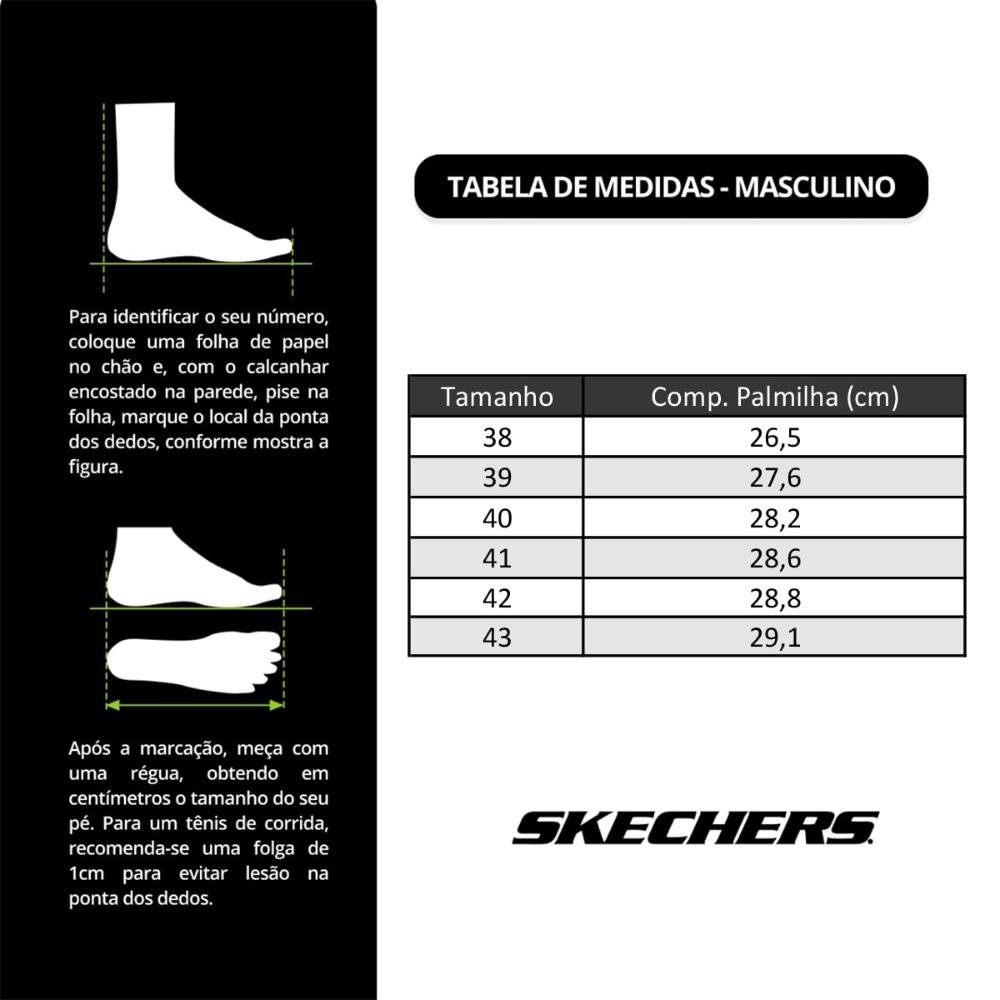 Tênis Skechers Masculino Go Run Consistent 2.0 - Mile Marker Corrida Cinza/Verde 6
