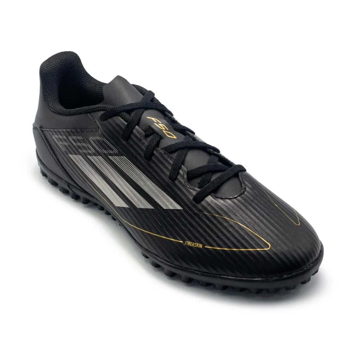 Chuteira Society Adidas F50 Club Preto/Prata 2
