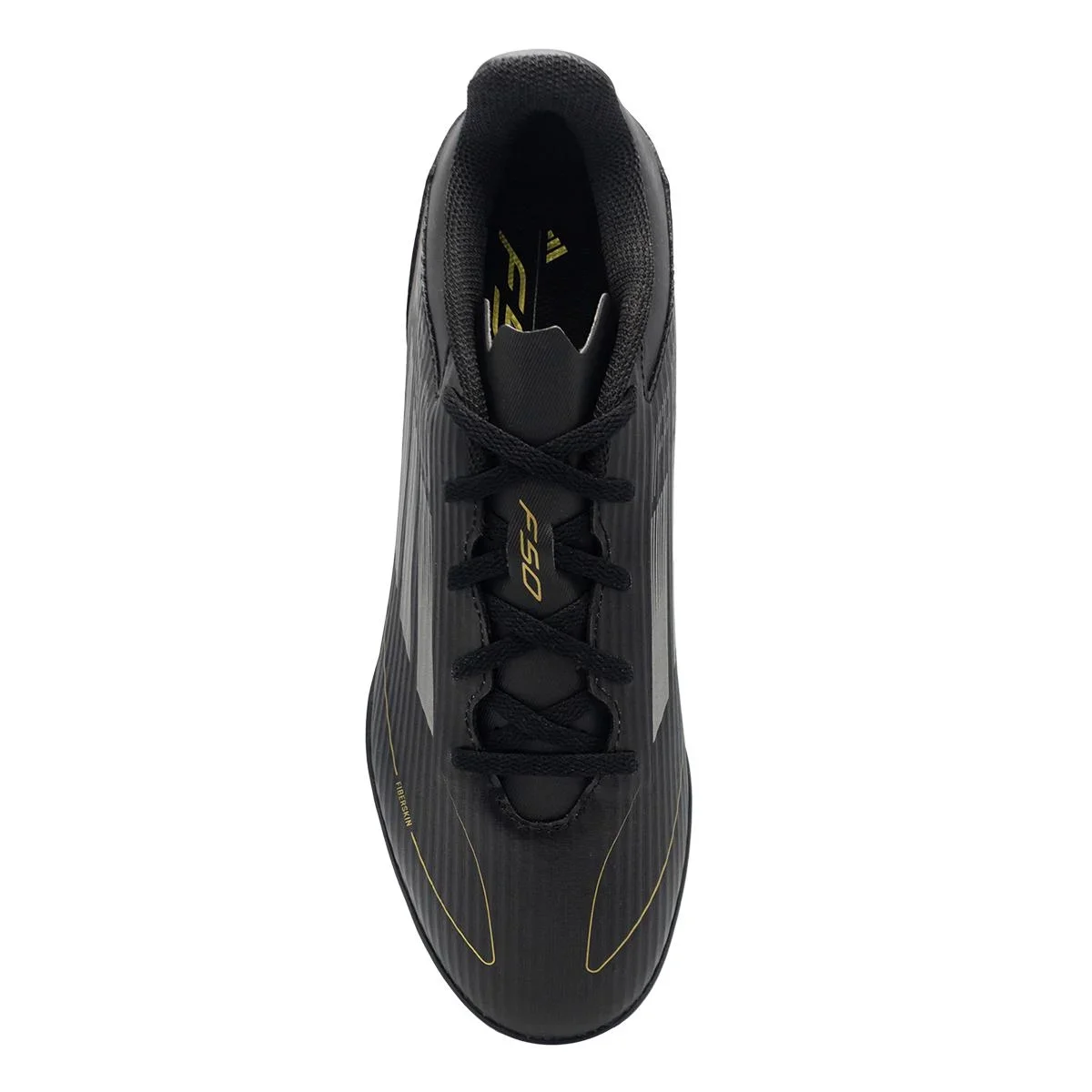 Chuteira Society Adidas F50 Club Preto/Prata 3