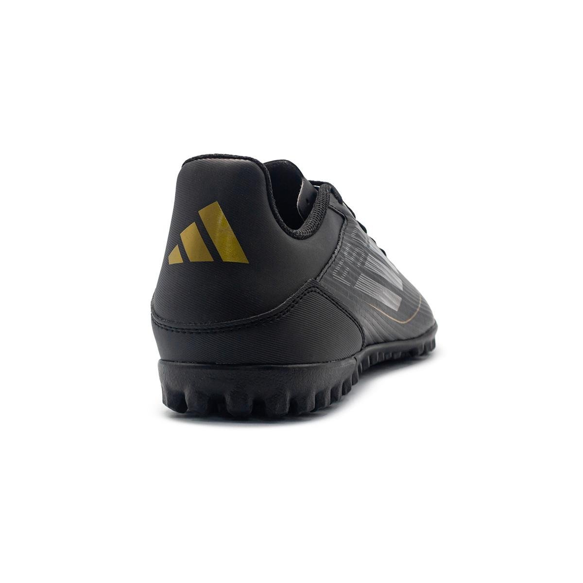 Chuteira Society Adidas F50 Club Preto/Prata 4