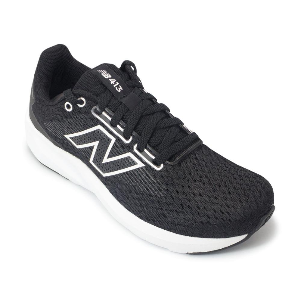 Tênis New Balance Feminino 413v3 Corrida Preto/Branco 2