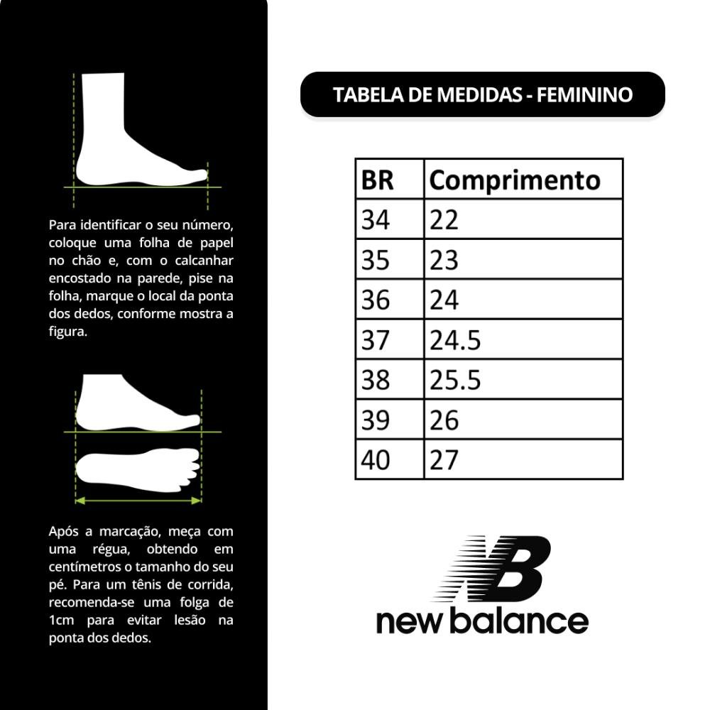 Tênis New Balance Feminino 413v3 Corrida Preto/Branco 6